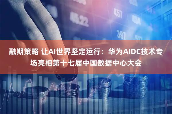 融期策略 让AI世界坚定运行：华为AIDC技术专场亮相第十七届中国数据中心大会
